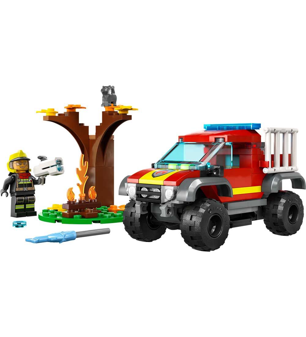 LEGO City - Firhjulstrukket Redningsvogn 60393 - 97 Dele