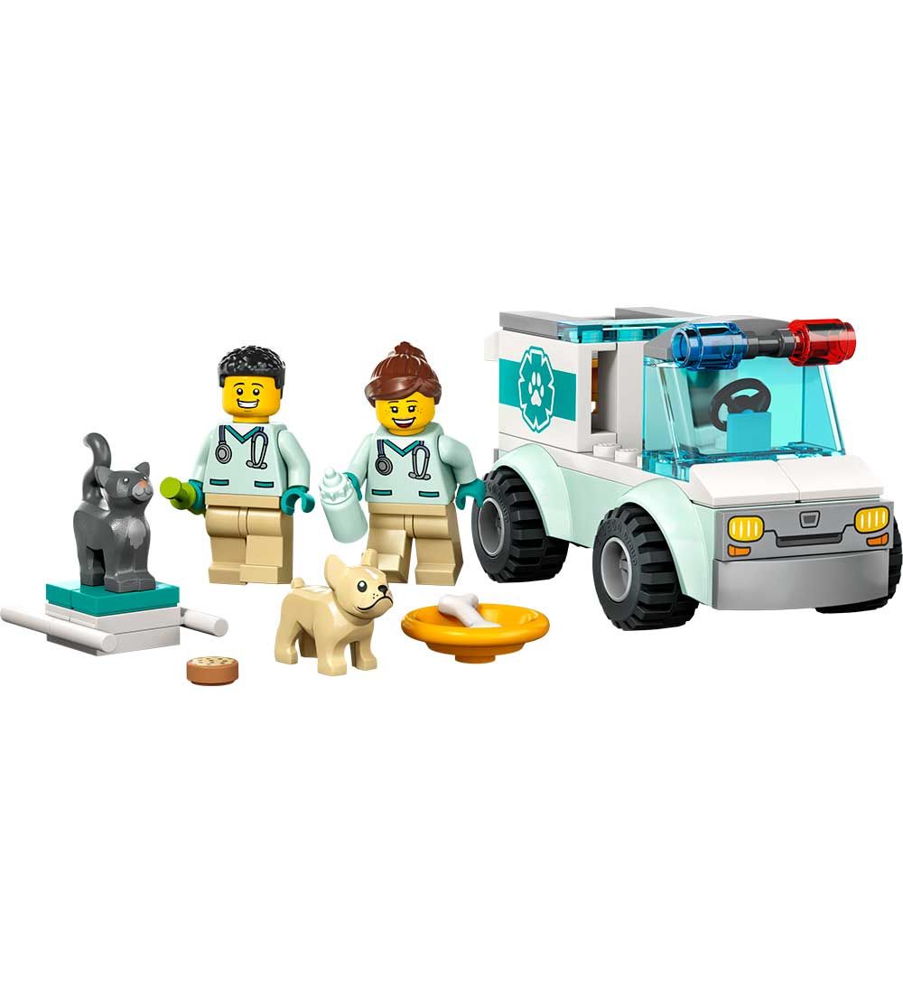 LEGO City - Dyrlge-redningsvogn 60382 - 58 Dele