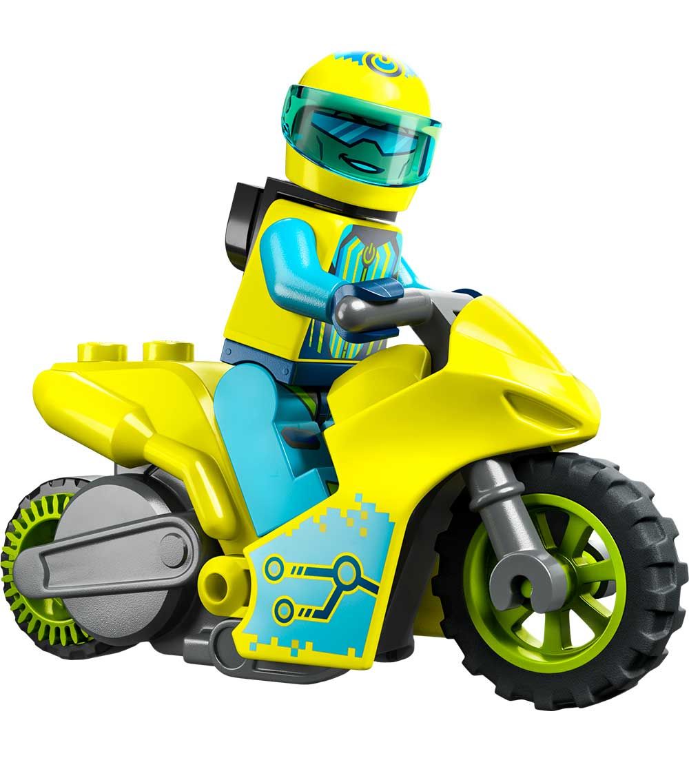 LEGO City Stuntz - Cyber-stuntmotorcykel 60358 - 13 Dele