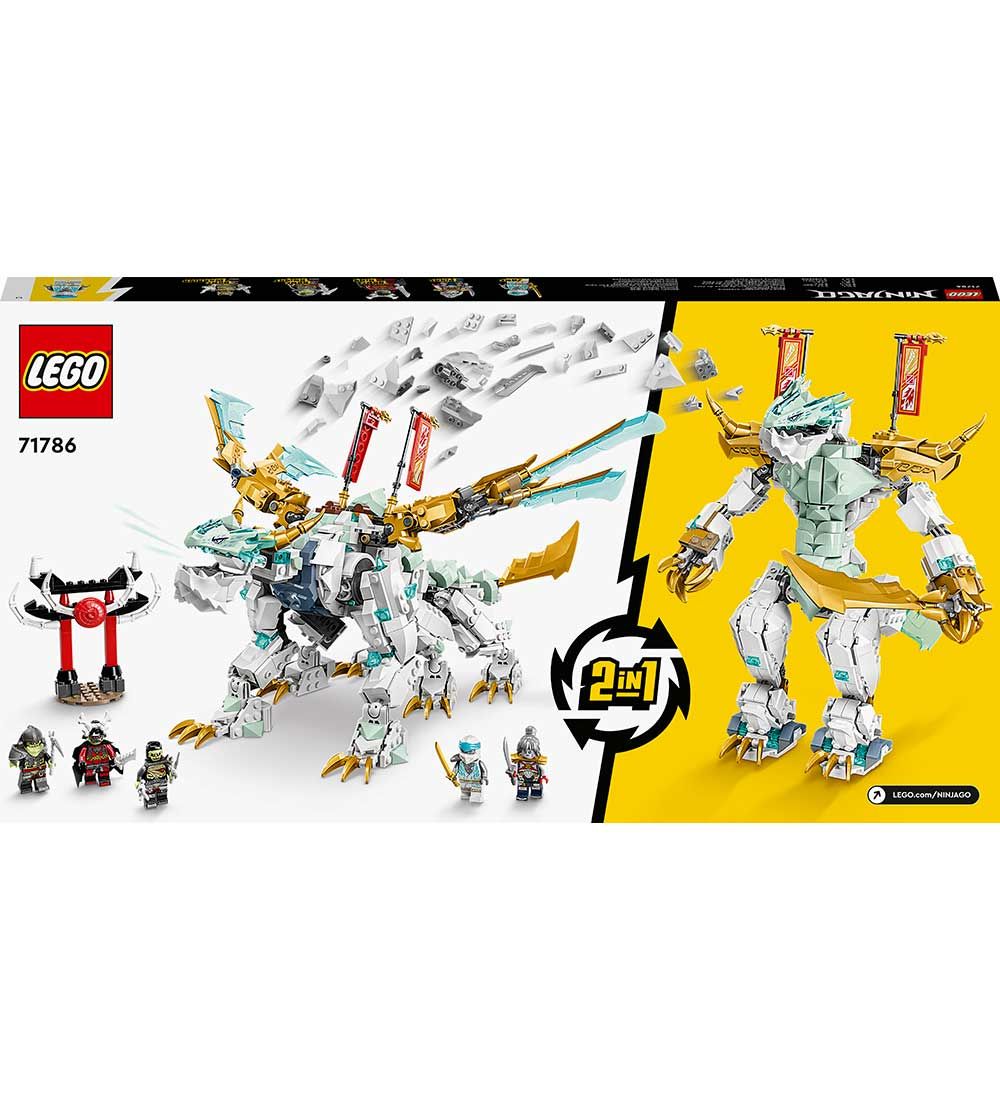 LEGO® Ninjago - Zanes Isdrage-væsen 71786 - 2-i-1 - 973 Dele