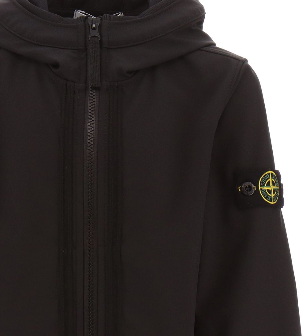 Stone Island Softshelljakke - Sort