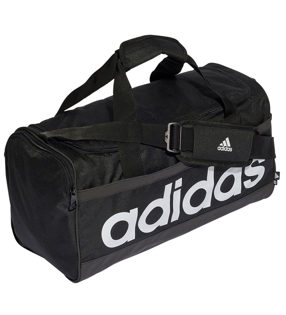adidas Performance Taske - LINEAR DUFFEL M - Sort/Hvid