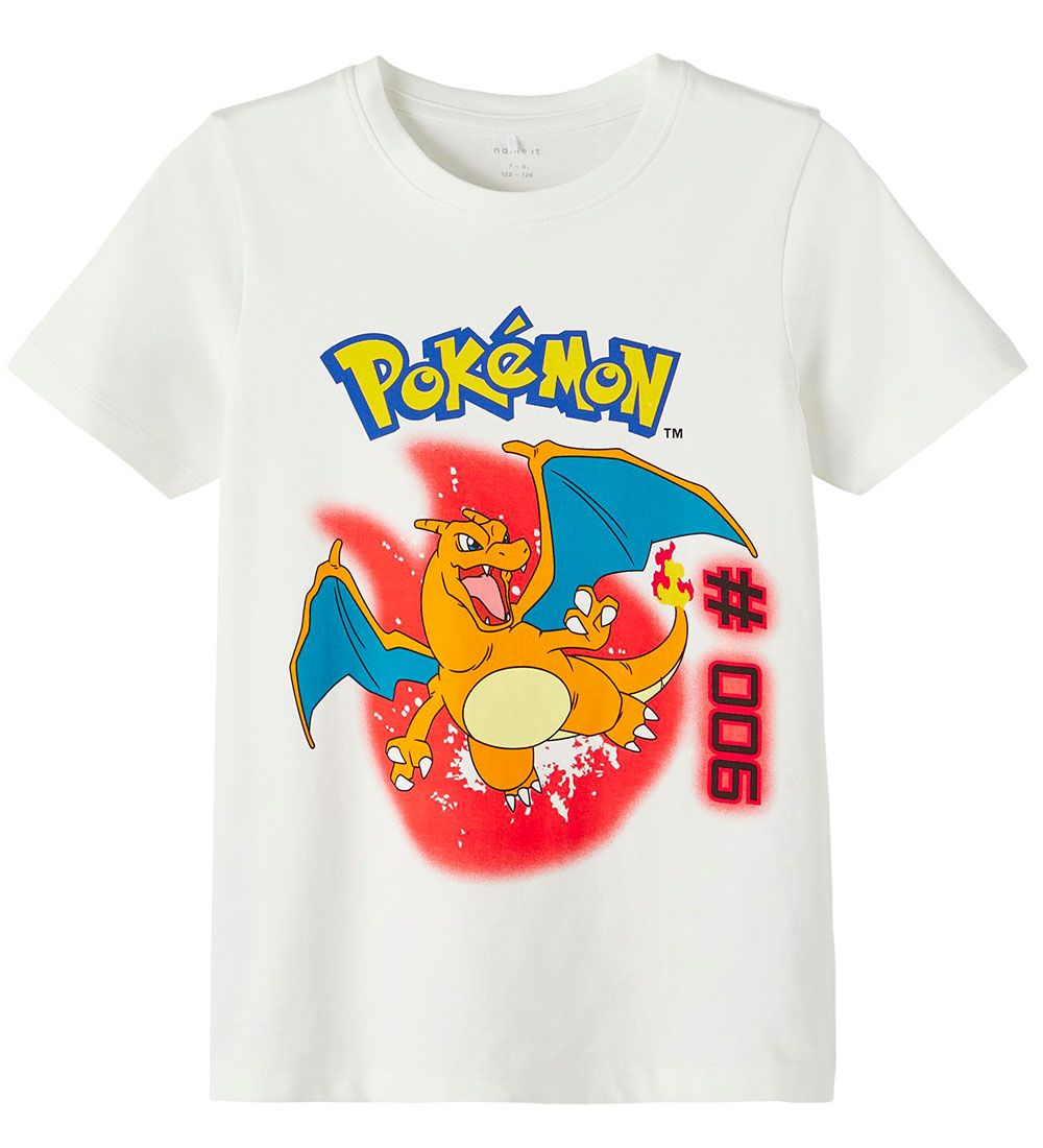 Name It T-shirt - NkmDenko Pokemon - White Alyssum
