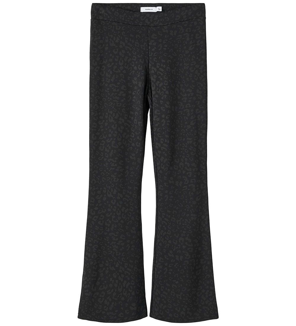 Name It Bukser - Noos - NkfTrikkaleo Bootcut - Sort