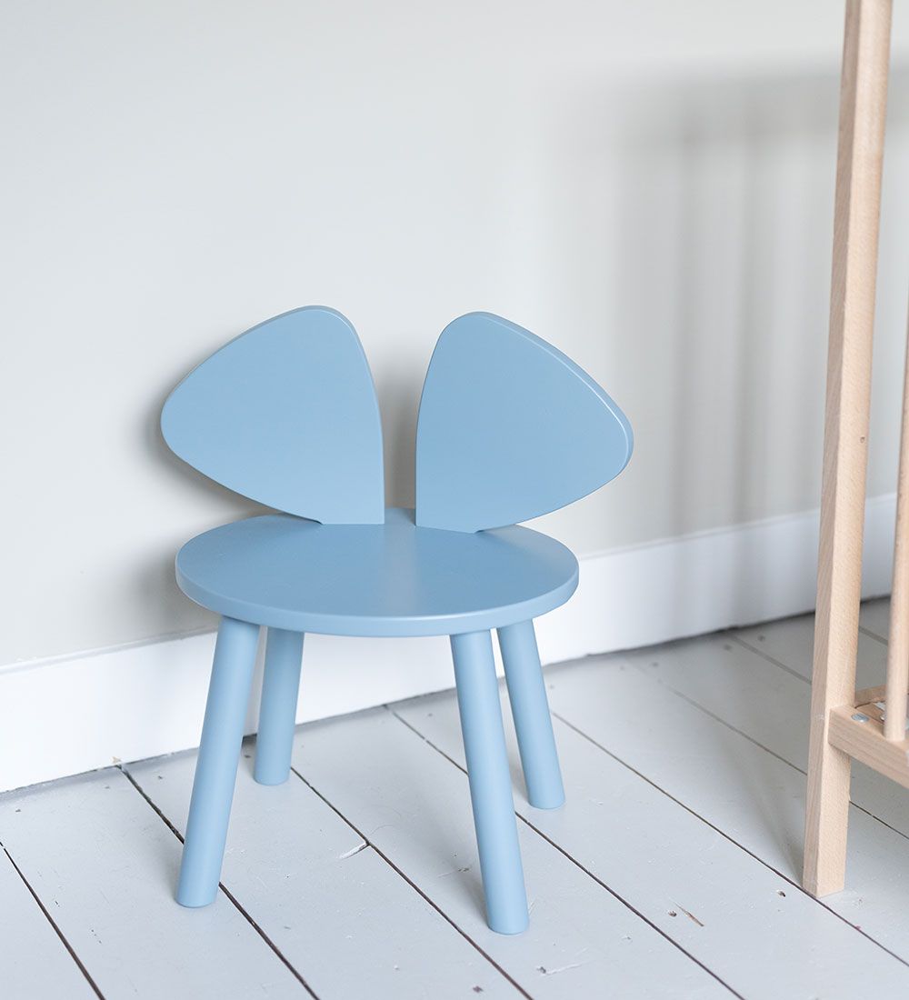 Nofred Møbelsæt - Bord/Stol - Mouse Set - Light Blue