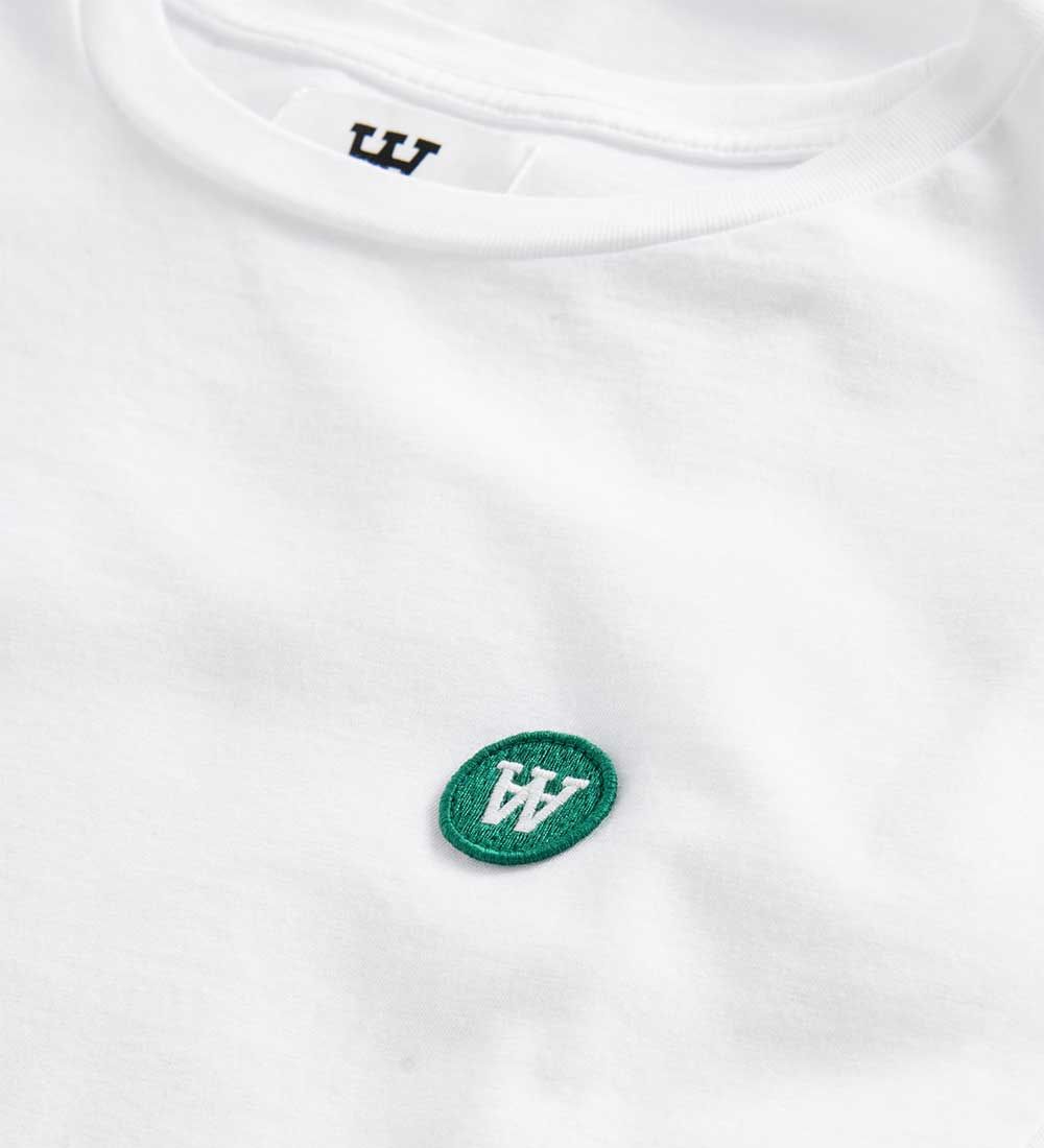 Wood Wood T-shirt - Ace - Bright White