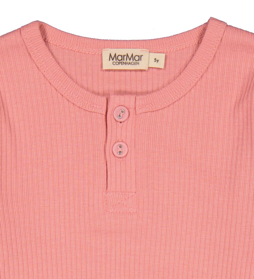 MarMar Bluse - Rib - Modal - Pink Delight