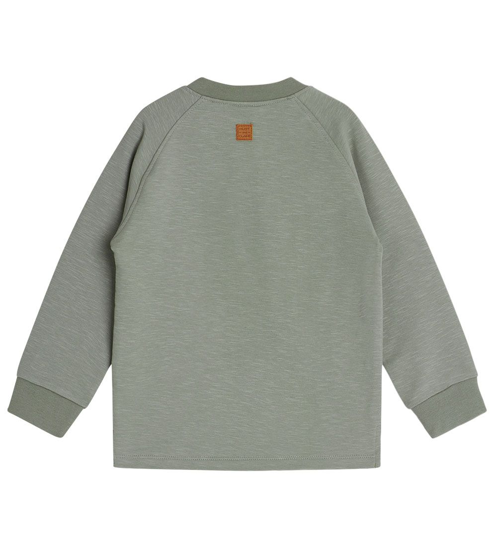 Hust and Claire Sweatshirt - Aslak - Seagrass m. Traktor