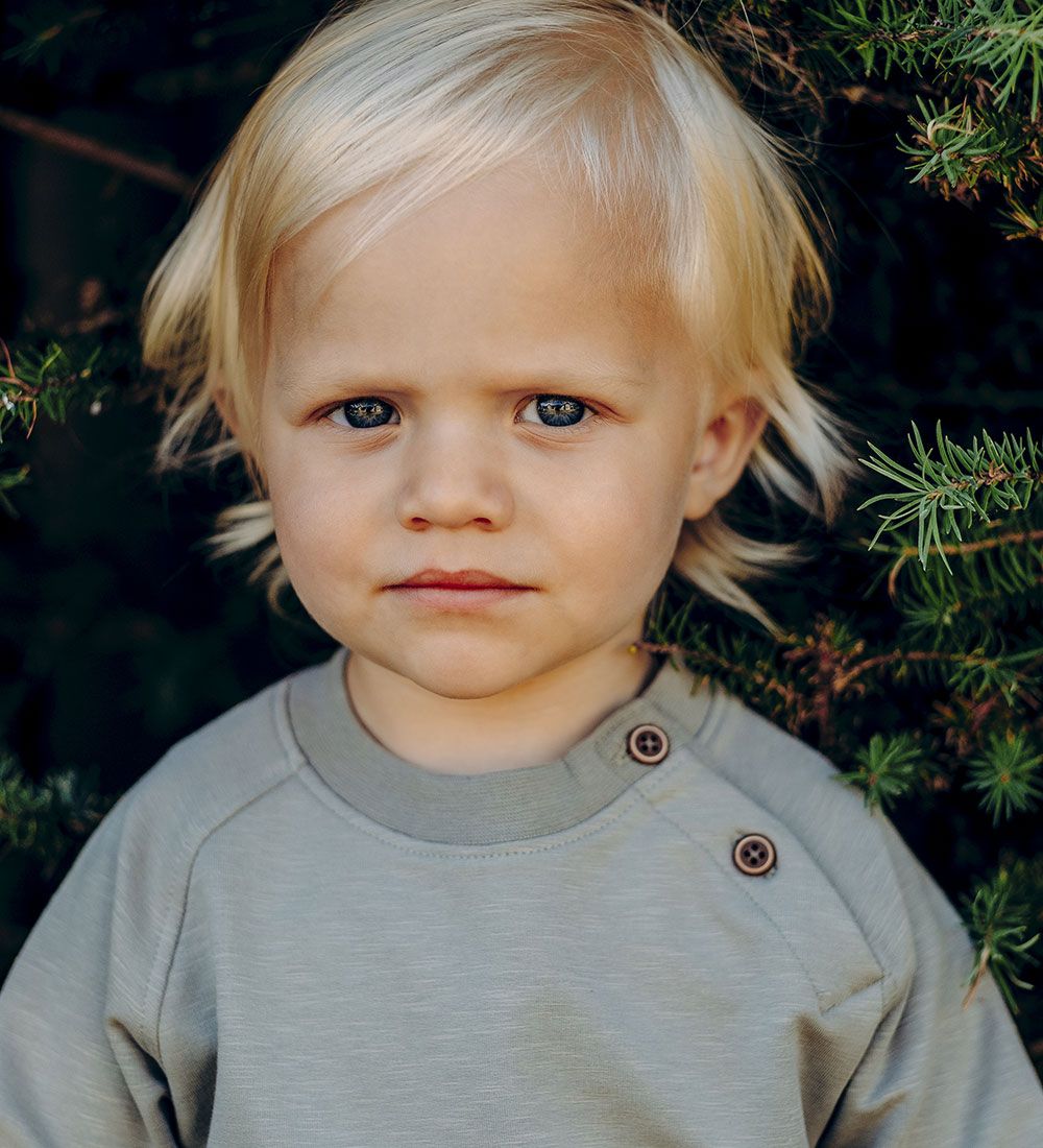 Hust and Claire Sweatshirt - Aslak - Seagrass m. Traktor