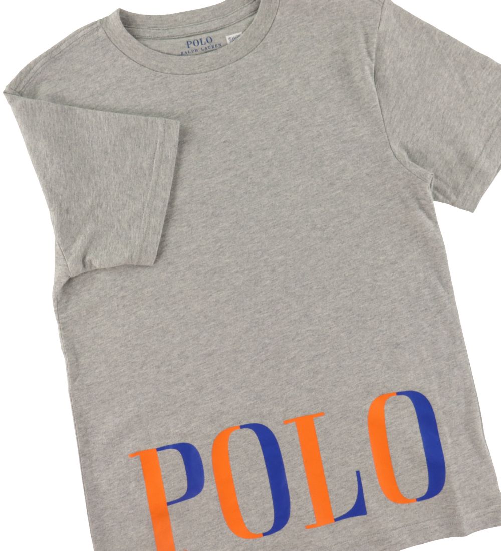 Polo Ralph Lauren T-shirt - Classics I - Gråmeleret m. Polo