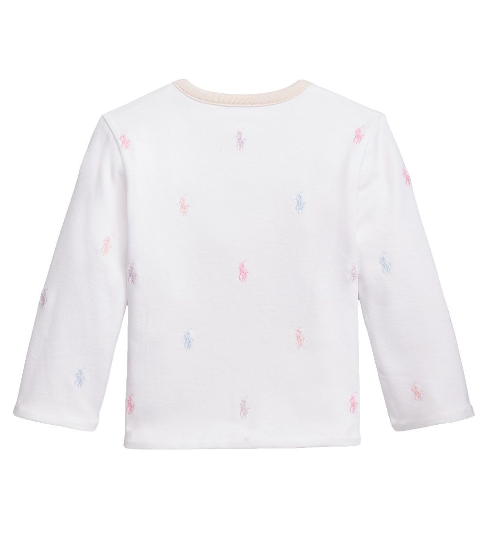 Polo Ralph Lauren Cardigan - Vendbar - Baby Classics I - Rosa/Hv