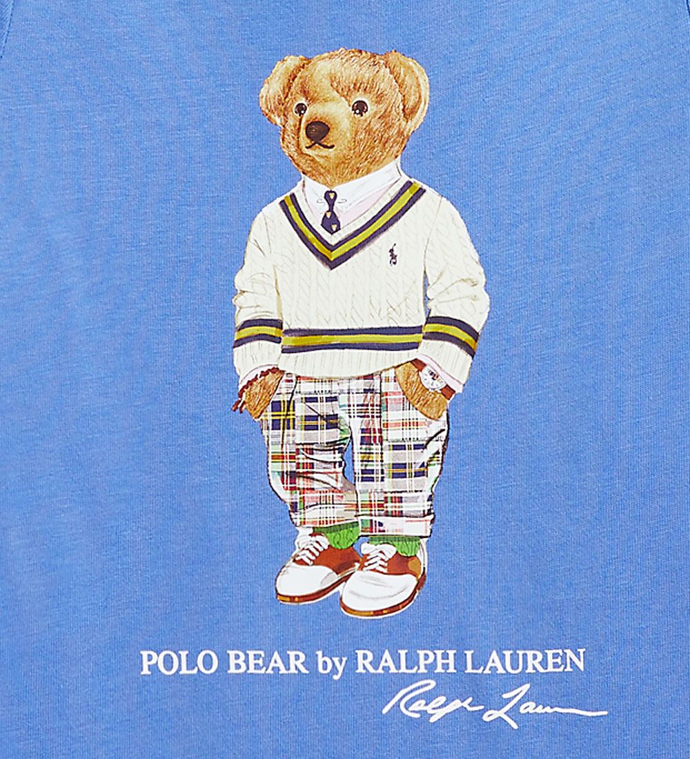 Polo Ralph Lauren Sommerdragt - Watch Hill - Blå m. Bamse