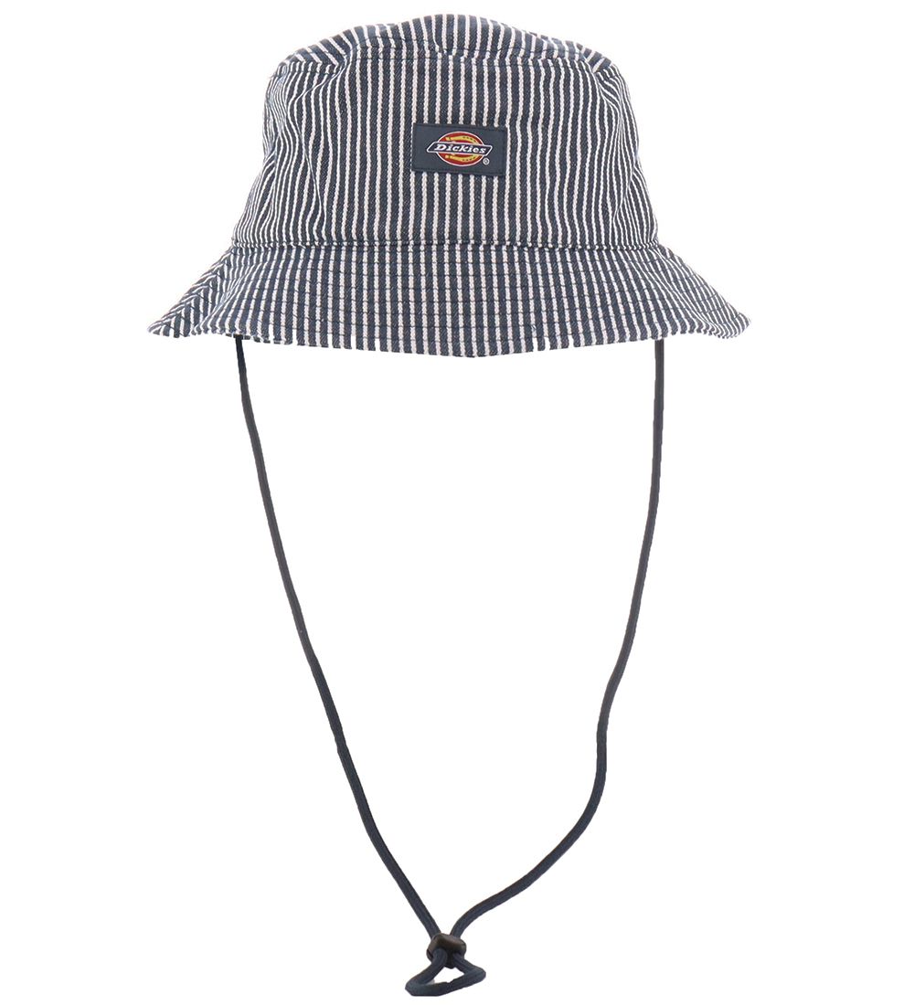 Dickies Bøllehat - Hickory Bucket - Blå/Hvid Stribet