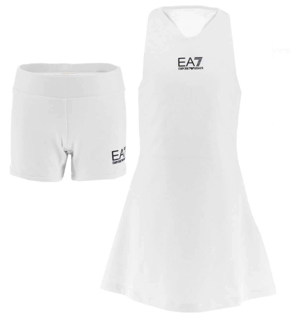 EA7 Kjole m. Shorts - Hvid