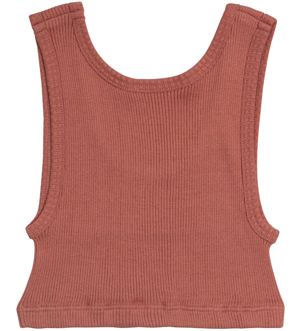 Minimalisma Top - Silke/Bomuld - Bella - Antique Red