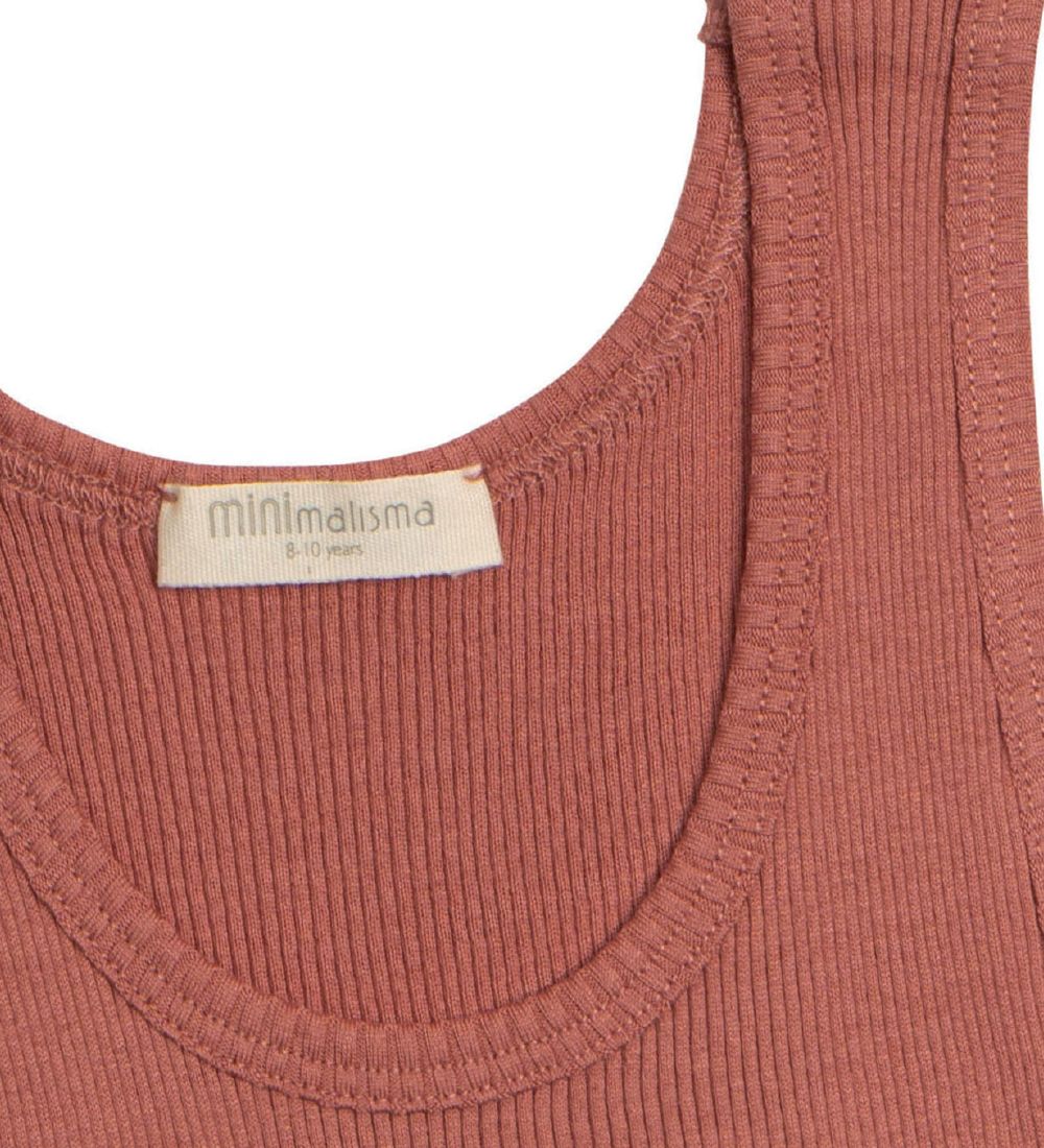 Minimalisma Top - Silke/Bomuld - Bella - Antique Red