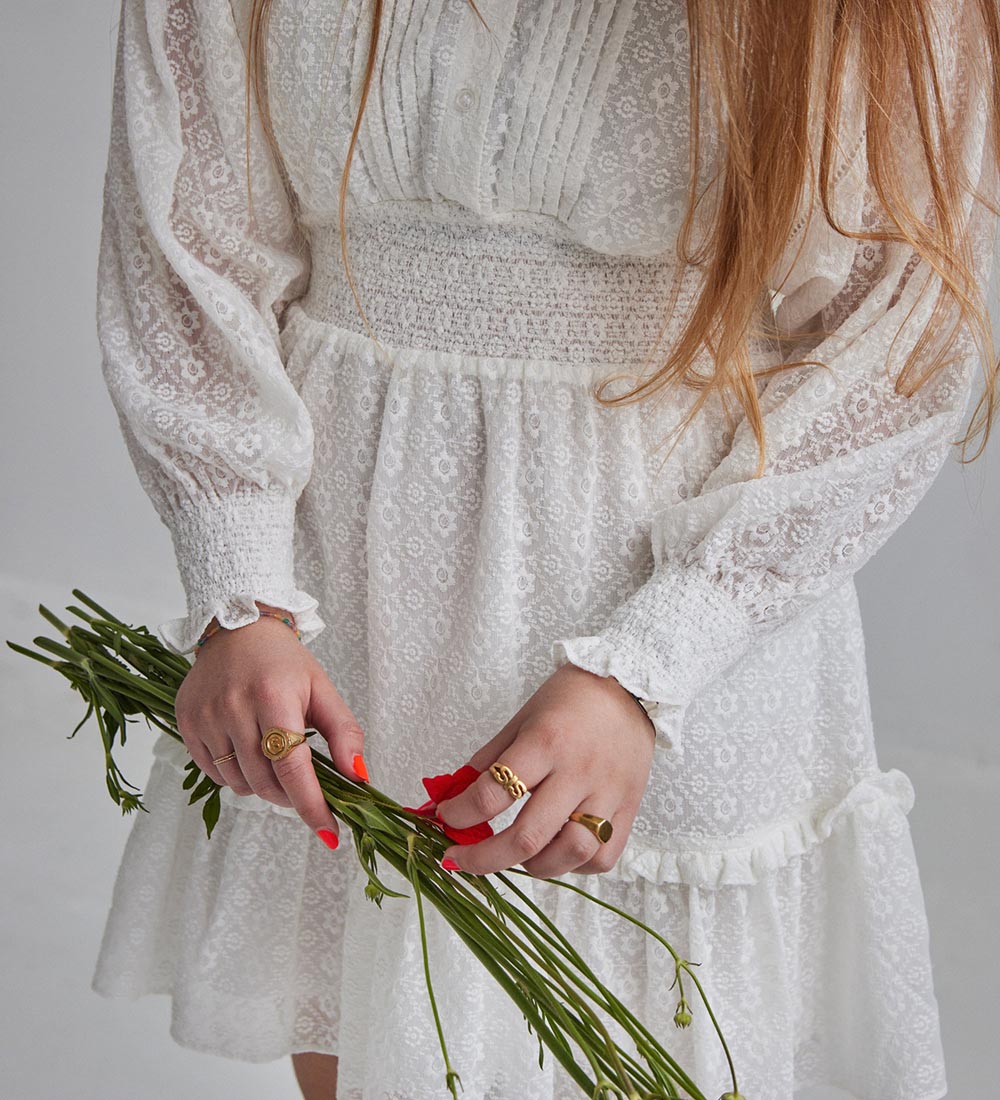 Designers Remix Kjole - Rose - Cream
