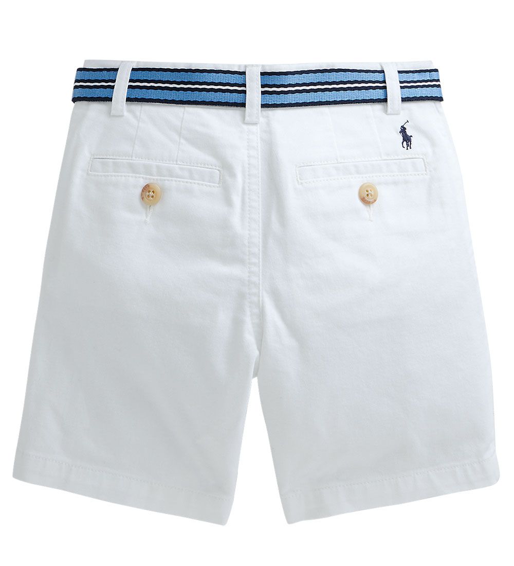 Polo Ralph Lauren Shorts - Bedford - Classics I - Hvid m. Bælte