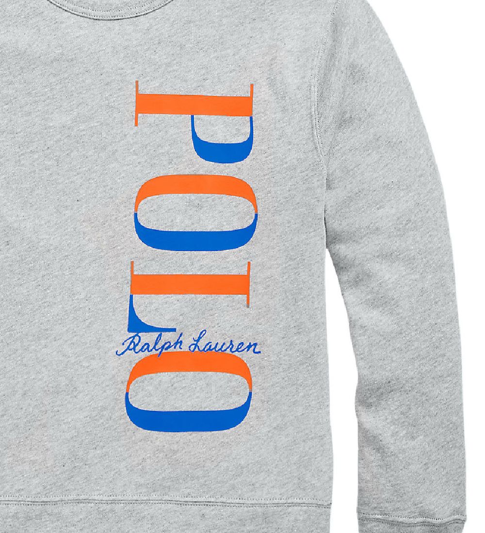 Polo Ralph Lauren Sweatshirt - Classics II - Gråmeleret m. Polo