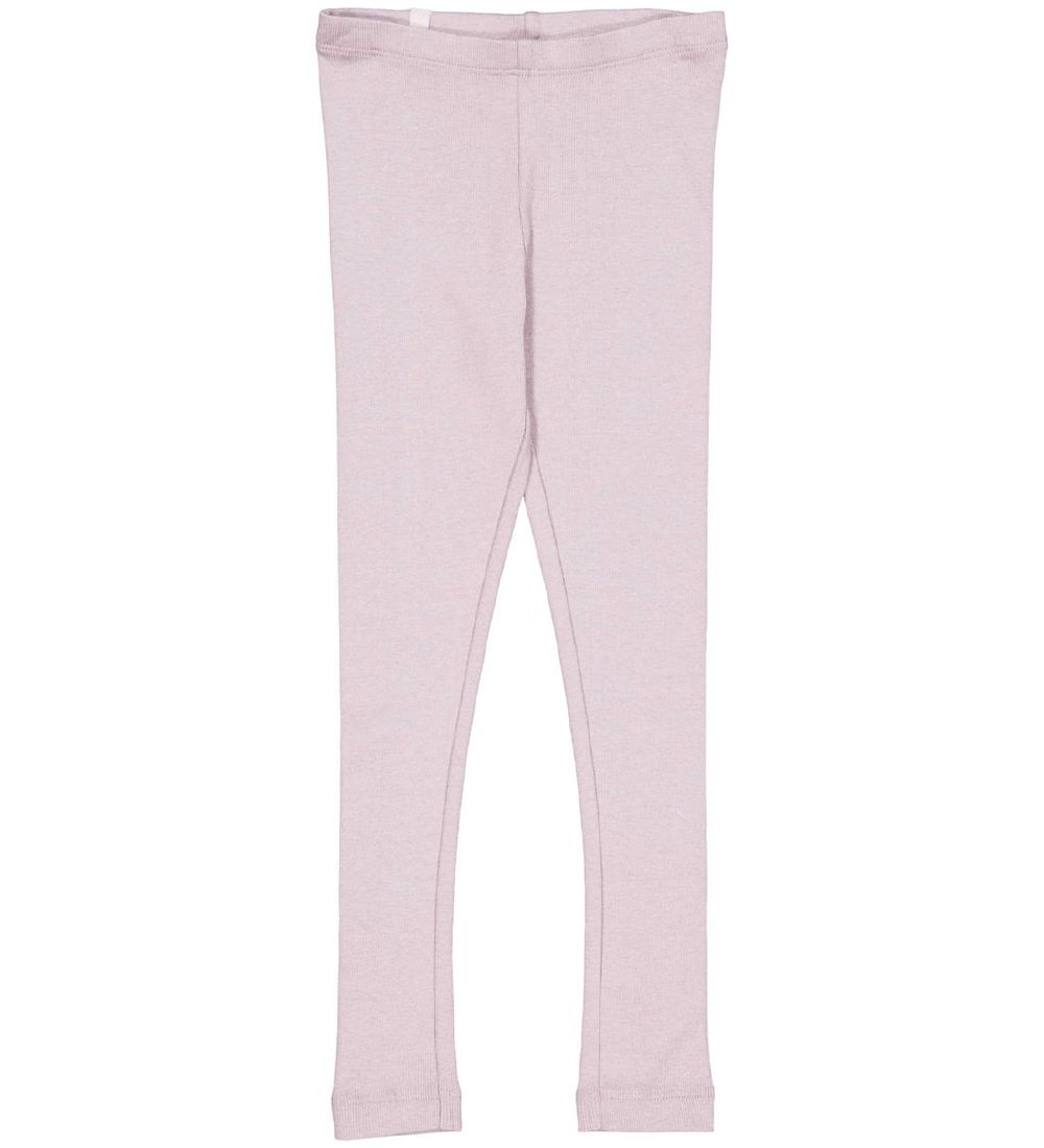 Wheat Leggings - Rib - Soft Lilac