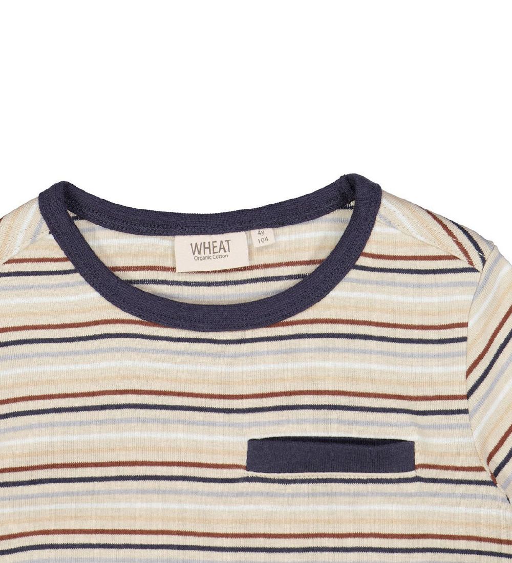 Wheat T-shirt - Bosse - Multi Stripe