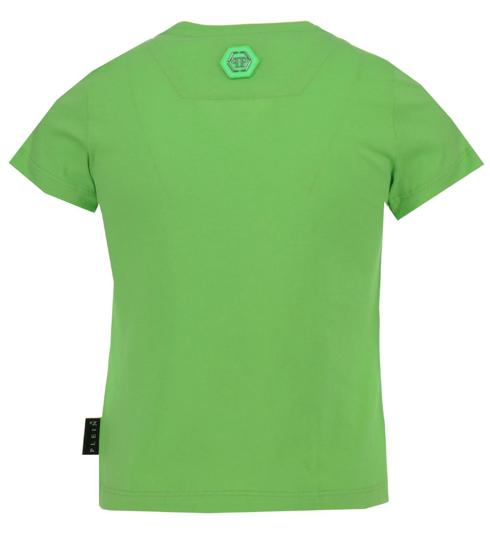 Philipp Plein T-shirt - Short - Grøn m.