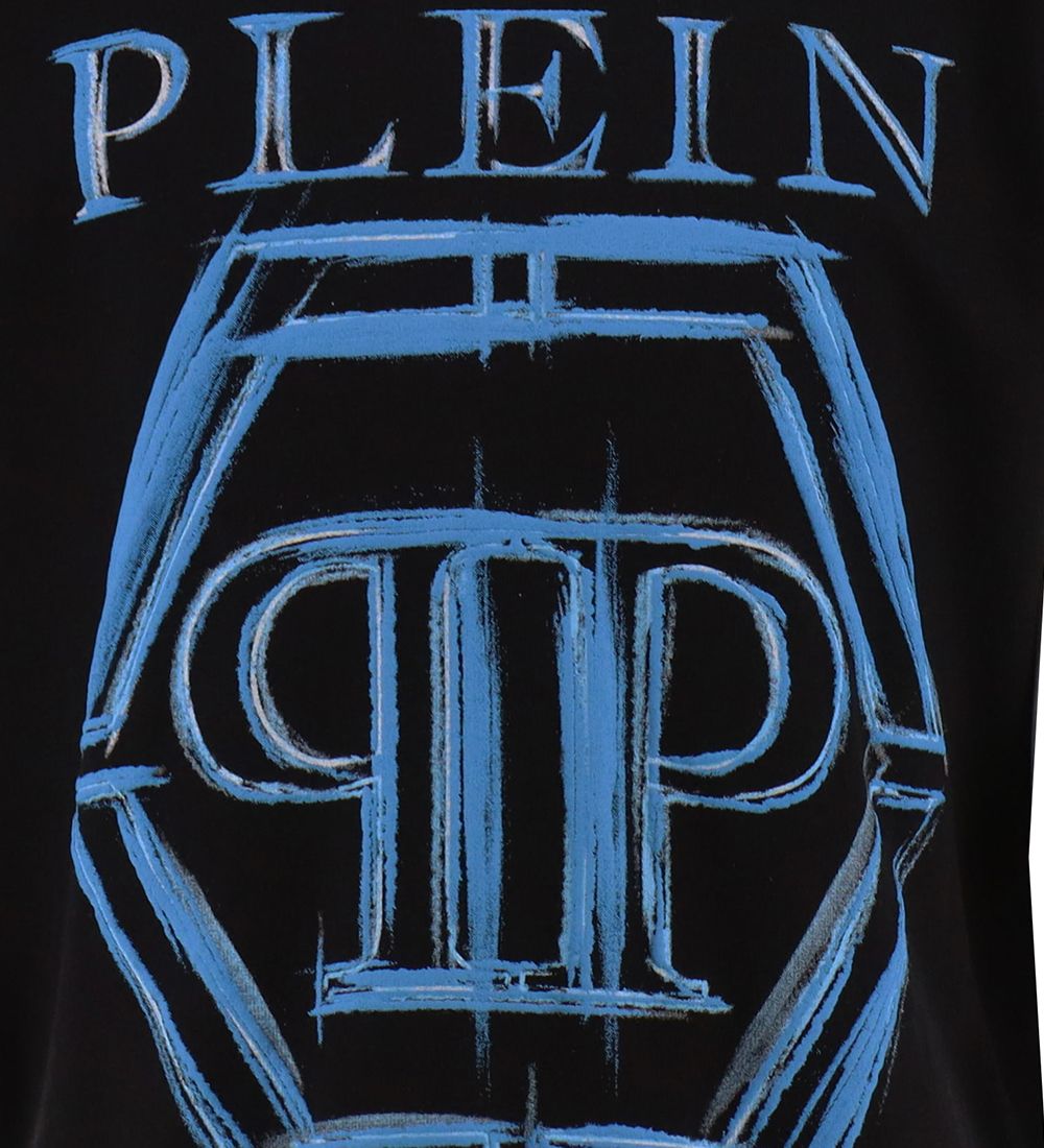 Philipp Plein T-shirt - Sort m. Bl