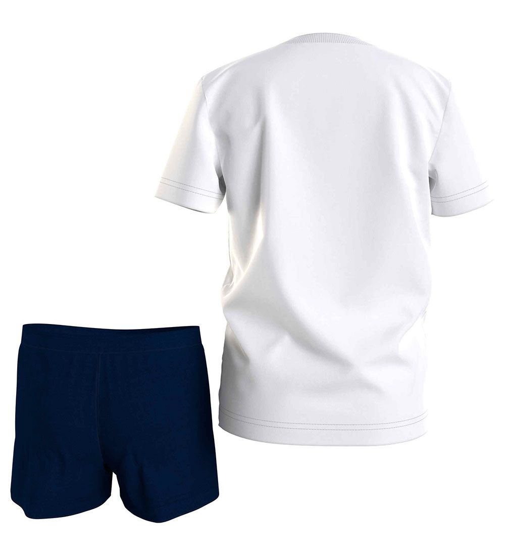 Tommy Hilfiger St - T-shirt/Shorts - Hvid/Navy