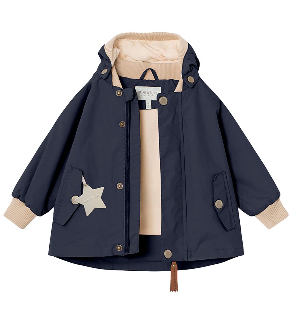 Mini A Ture Sommerjakke - Wally Fleece - Ombre Blue