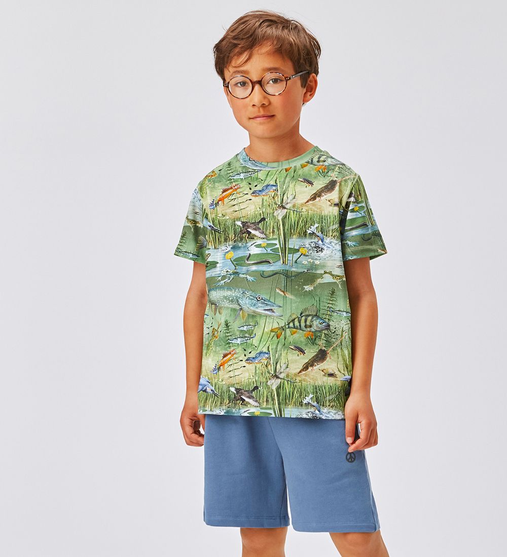 Molo Shorts - Adian - Atlas Blue