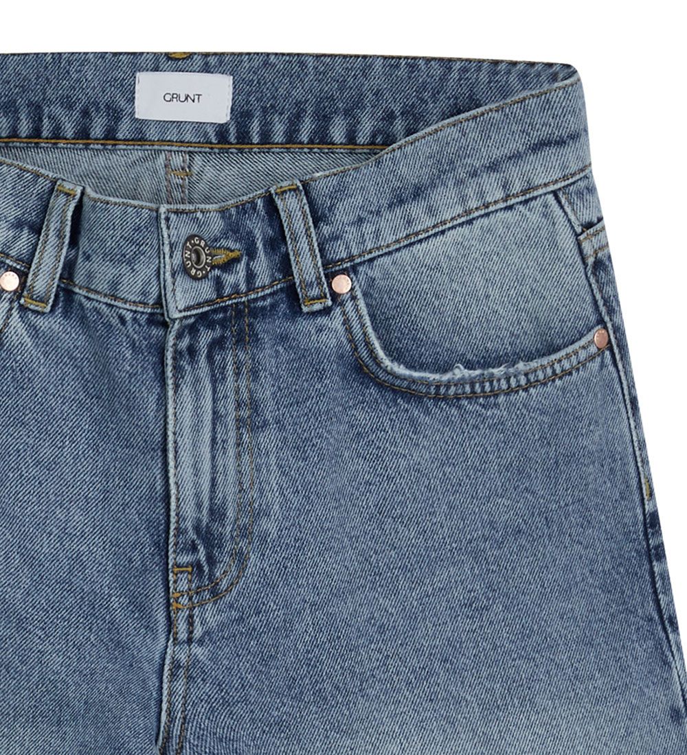 Grunt Shorts - Hamon Newbro - Mid Blue