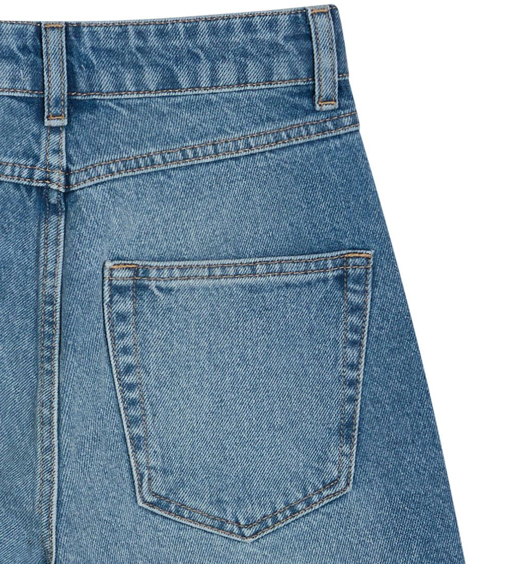 Grunt Shorts - 90's Newbro - Mid Blue