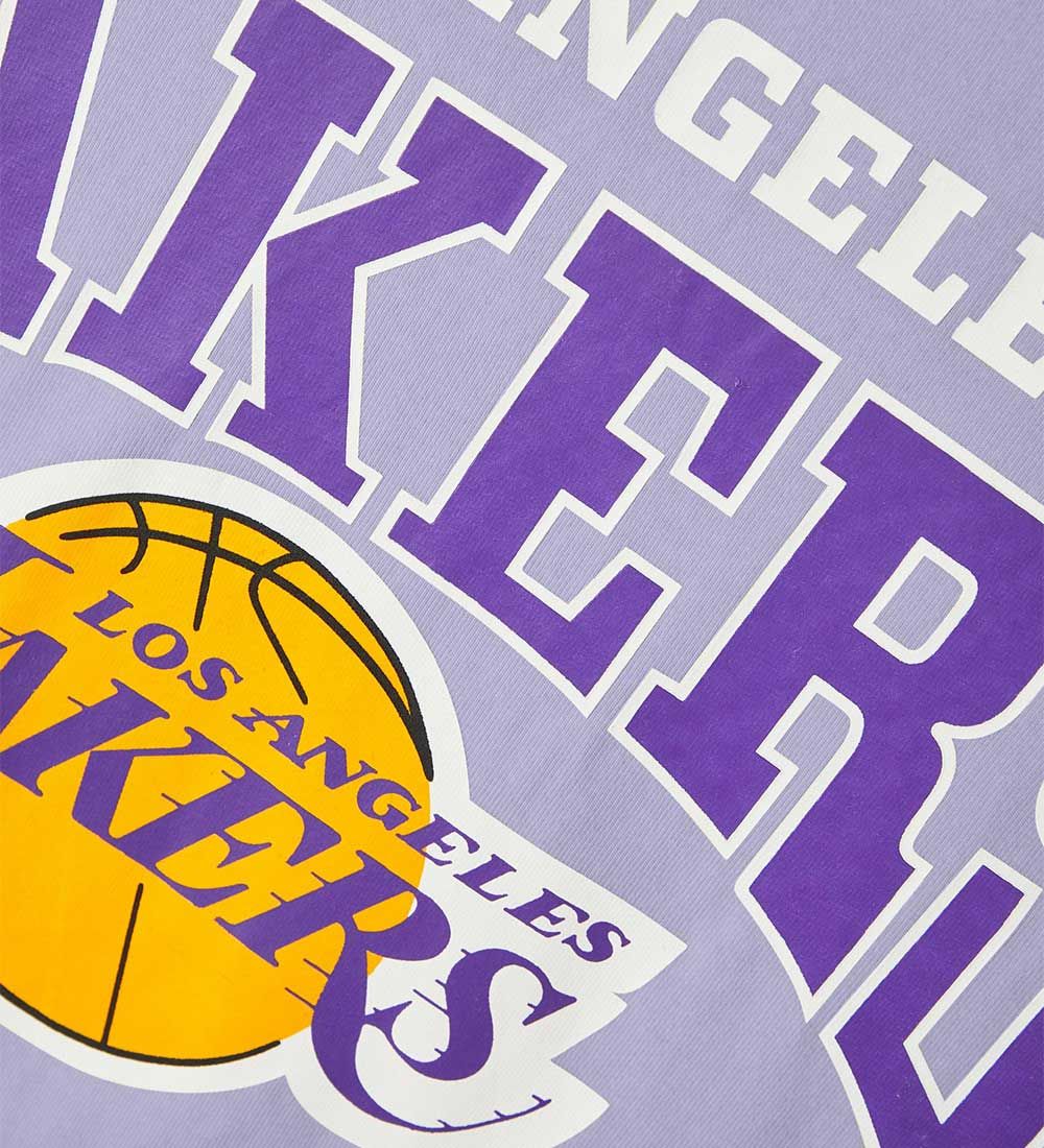 LMTD T-shirt - NlnDenniz NBA - Purple Heather