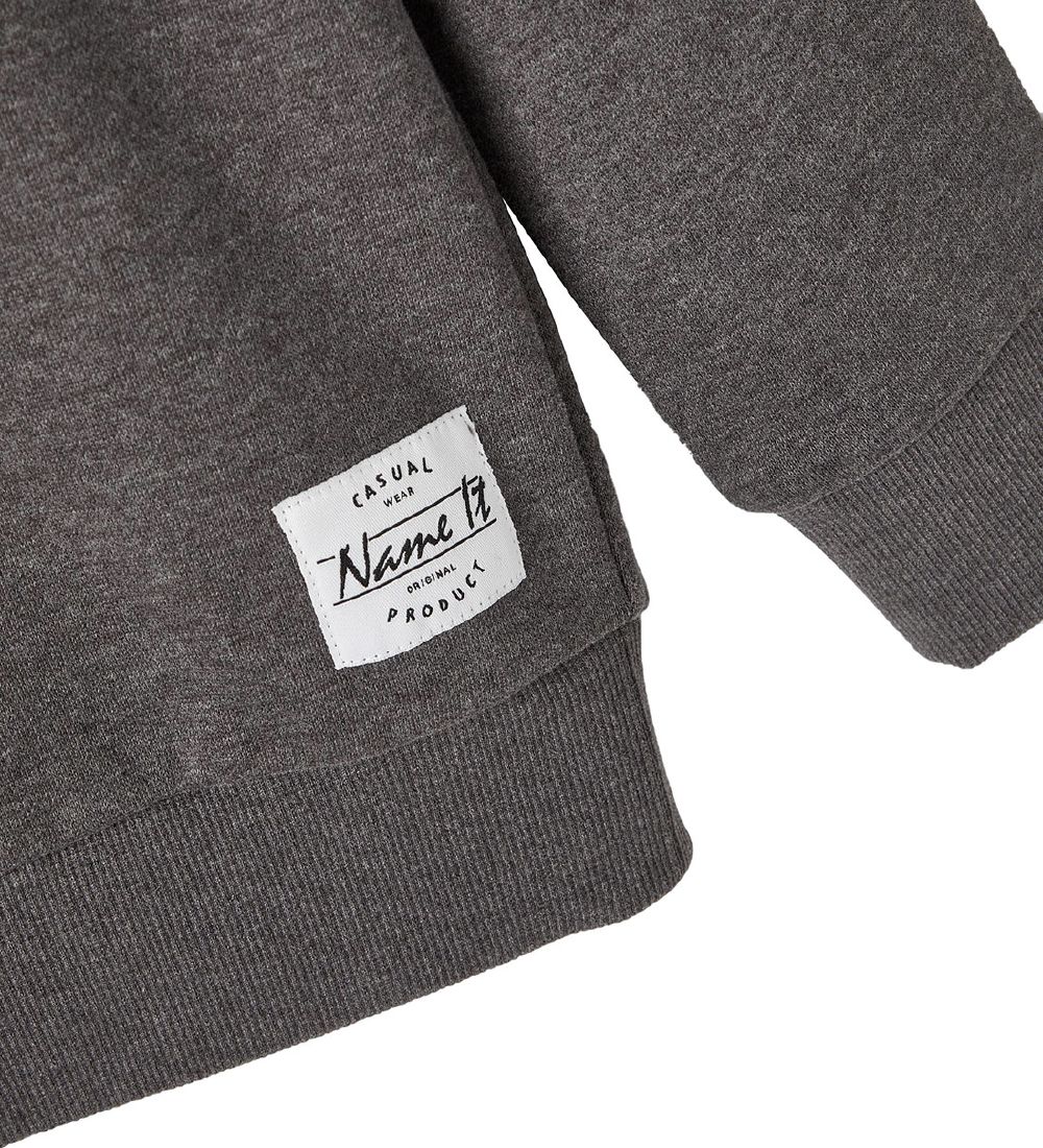 Name It Sweatshirt - Noos - NkmTemmo - Dark Grey Melange
