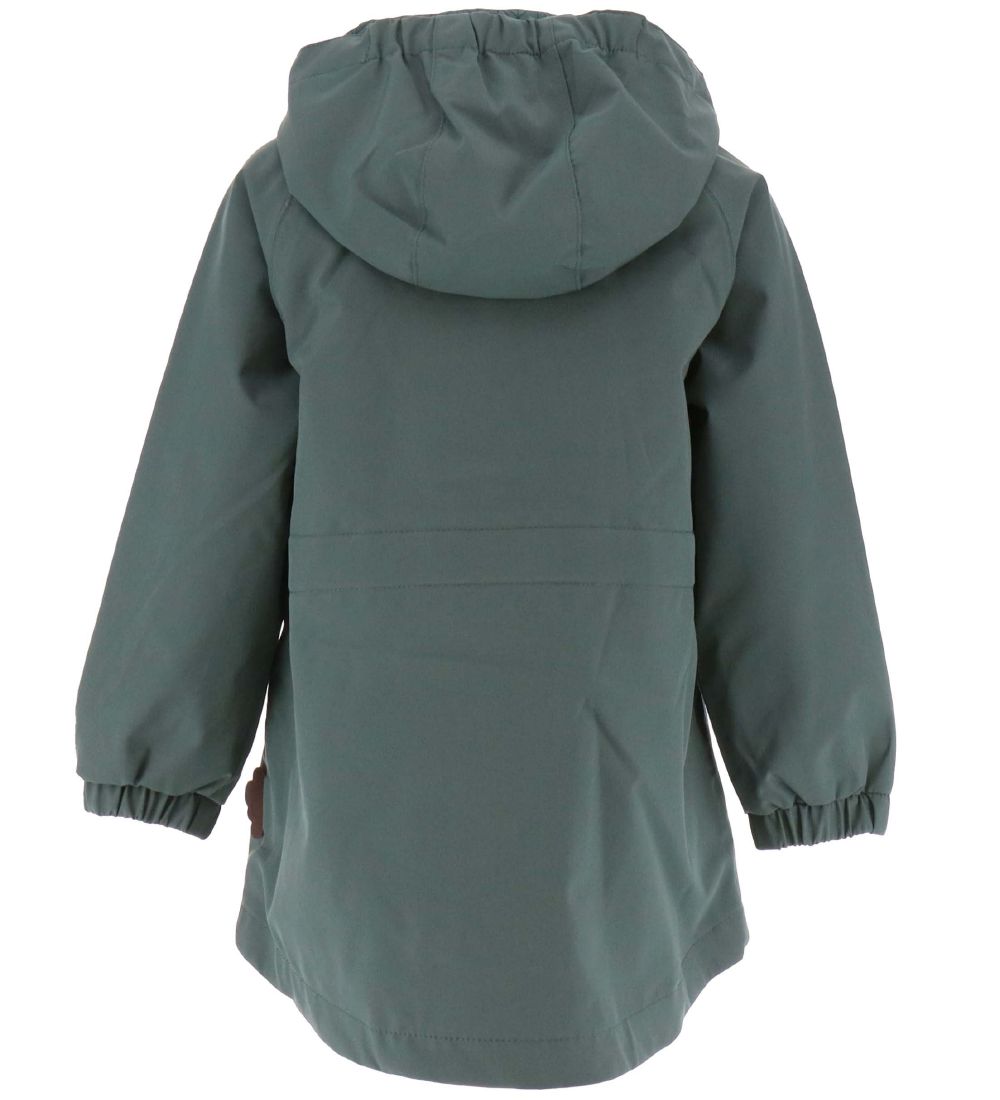 byLindgren Regnjakke - PE - Little Alvin - Cedar Green