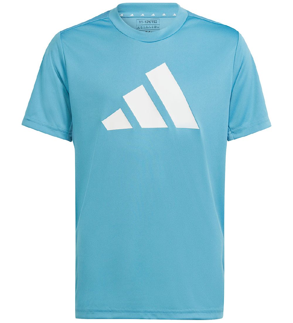 adidas Performance T-Shirt - U TR-ES Logo T - Bl/Hvid