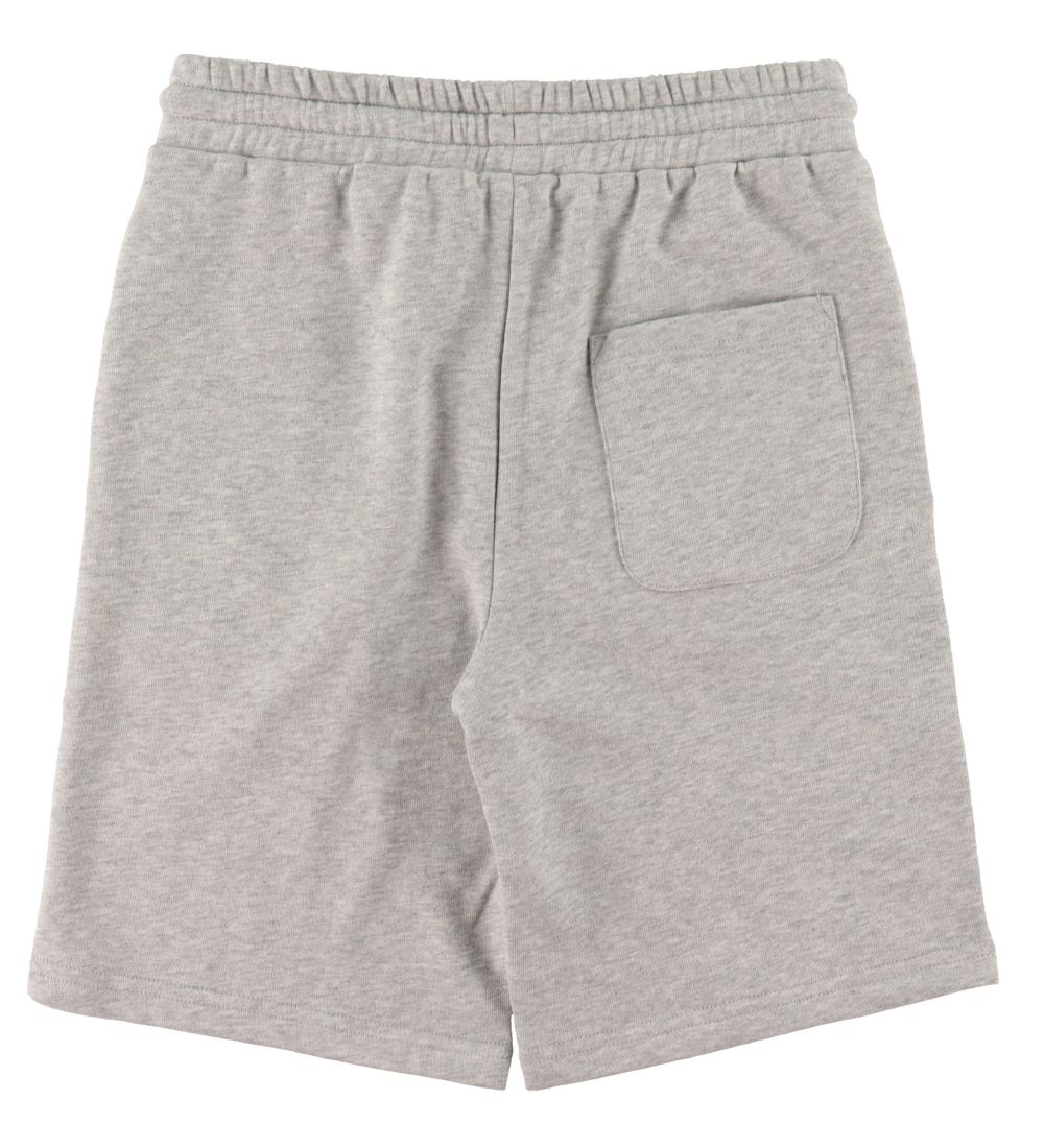 Stella McCartney Kids Sweatshorts - Gråmeleret m. Stribe