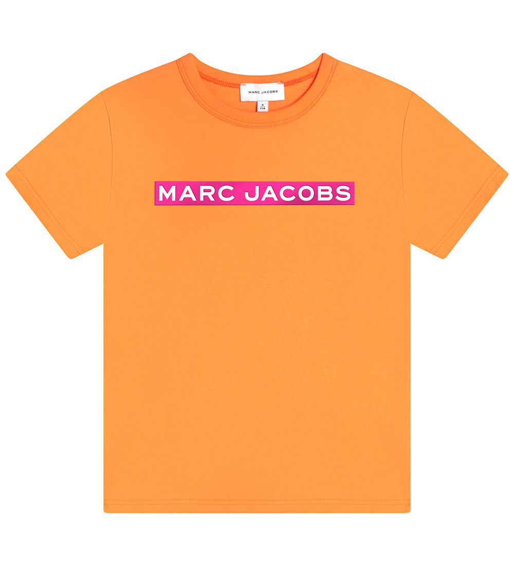Little Marc Jacobs T-shirt - Orange m. Pink