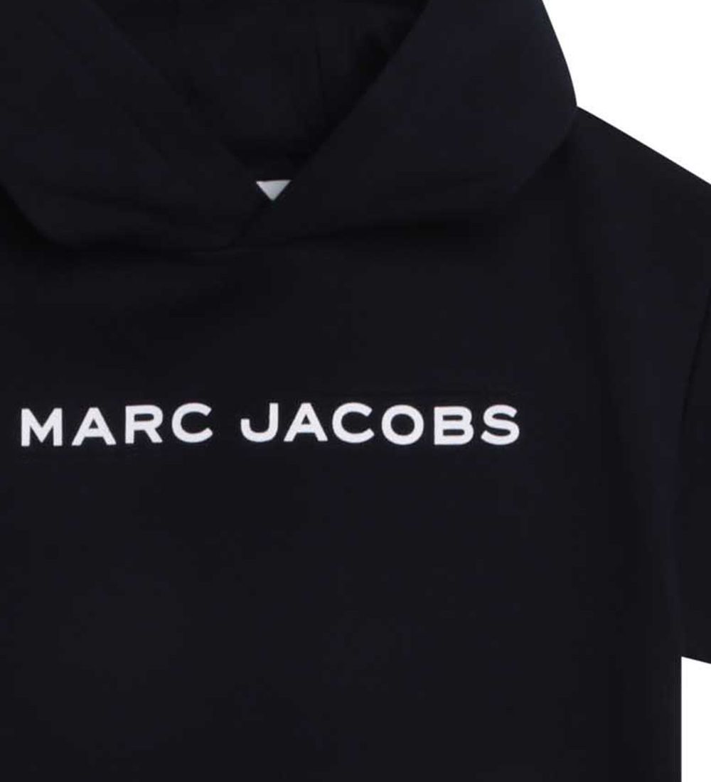 Little Marc Jacobs Sweatkjole - Navy m. Hvid