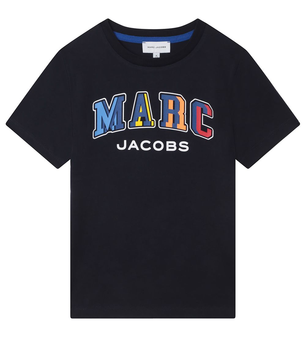 Little Marc Jacobs T-shirt - Navy m. Print