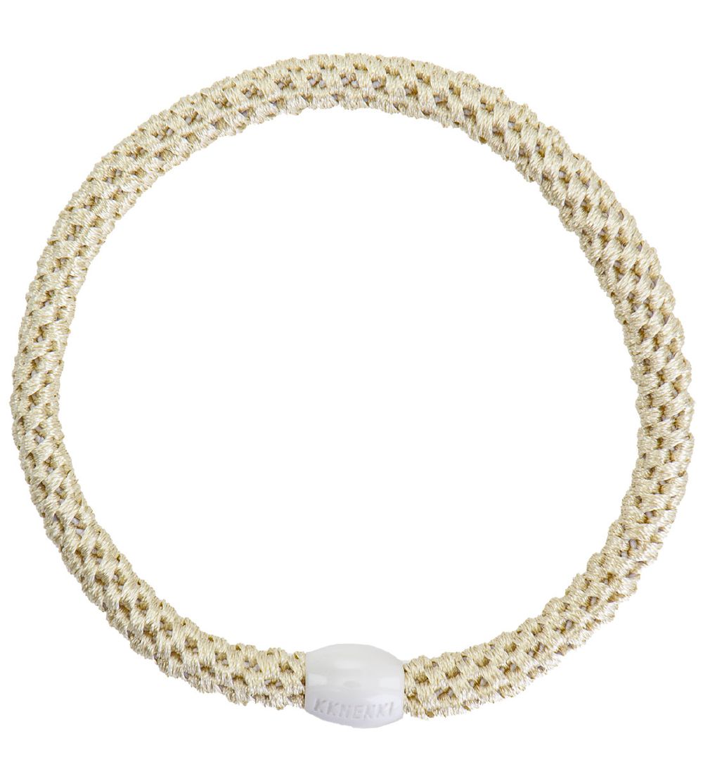 Kknekki Hårelastikker - 6-Pak - Slim - Brun/Beige/Guld