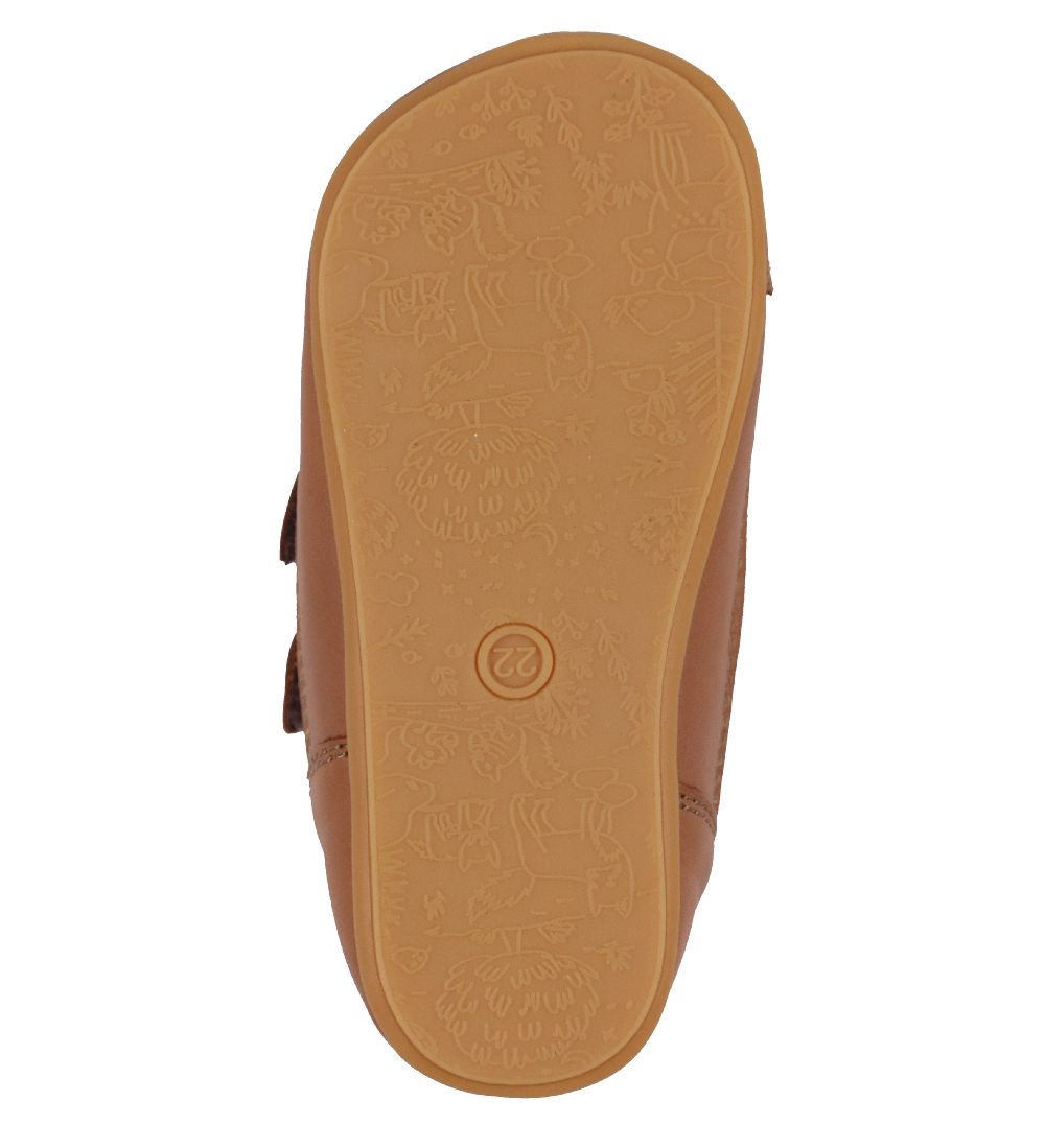 Bundgaard Begyndersko - Prewalker II Strap - Cognac WS