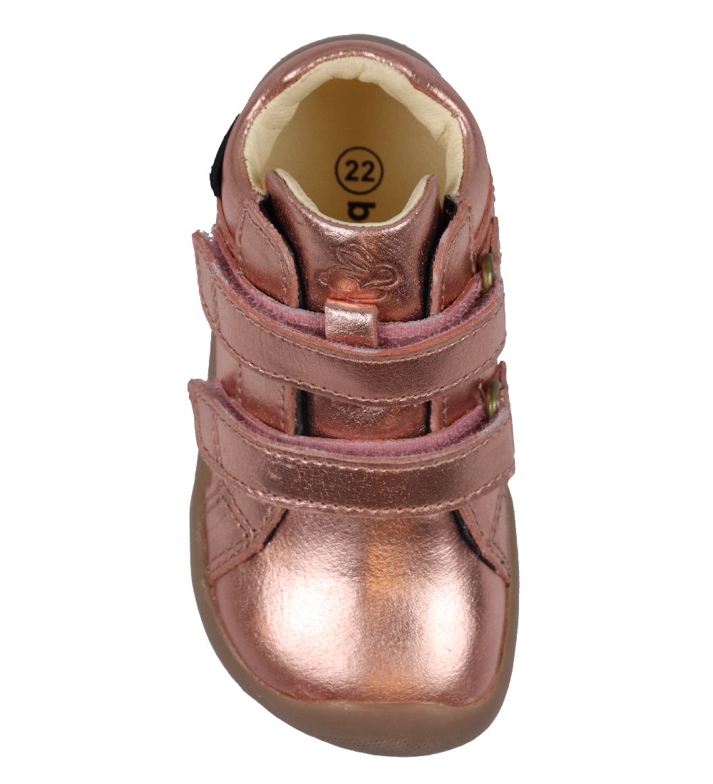 Bundgaard Støvler - The Walk Strap Tex - Rose Gold