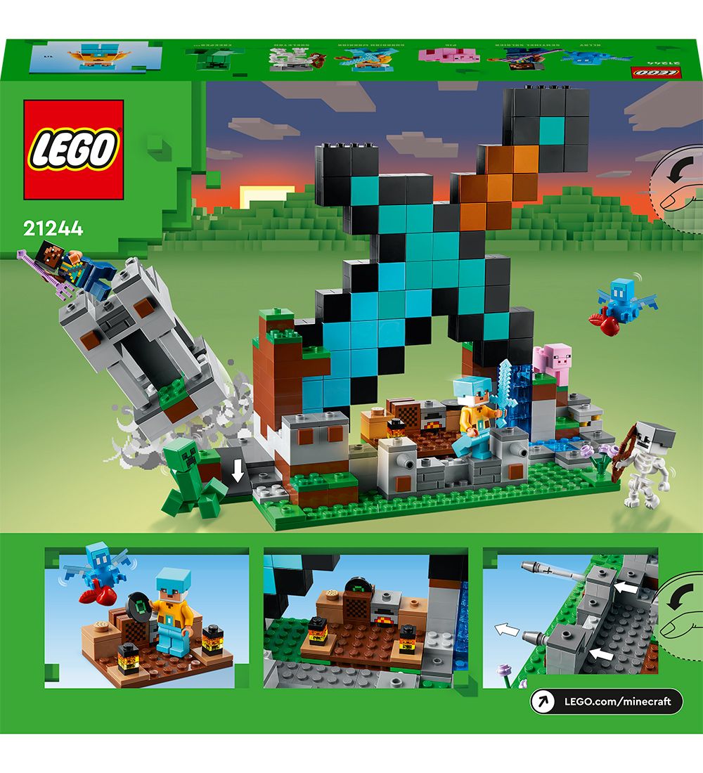 LEGO® Minecraft - Sværd-forposten 21244 - 427 Dele