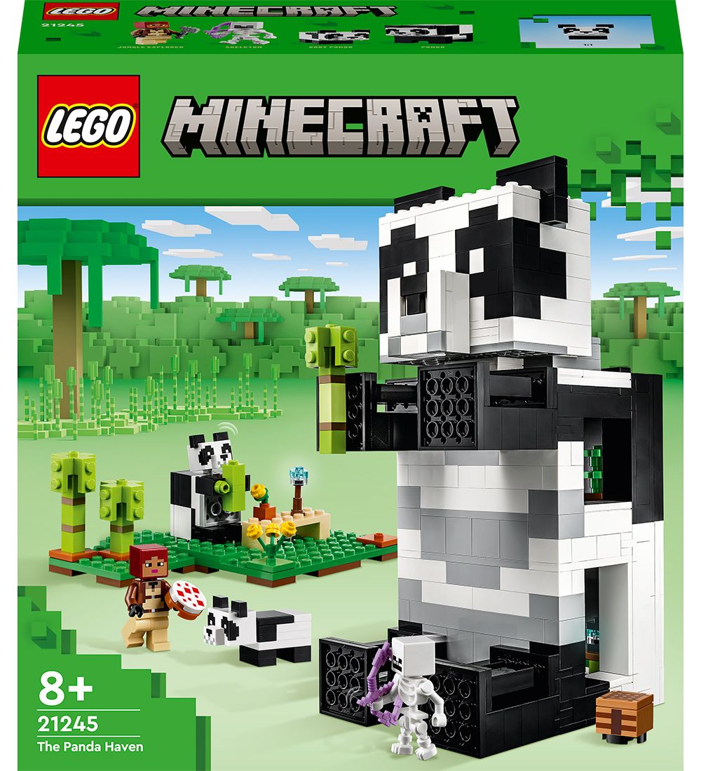 LEGO® Minecraft - Panda-reservatet 21245 - 553 Dele