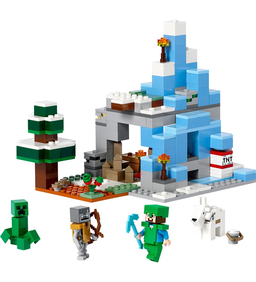 LEGO® Minecraft - De Frosne Tinder 21243 - 304 Dele