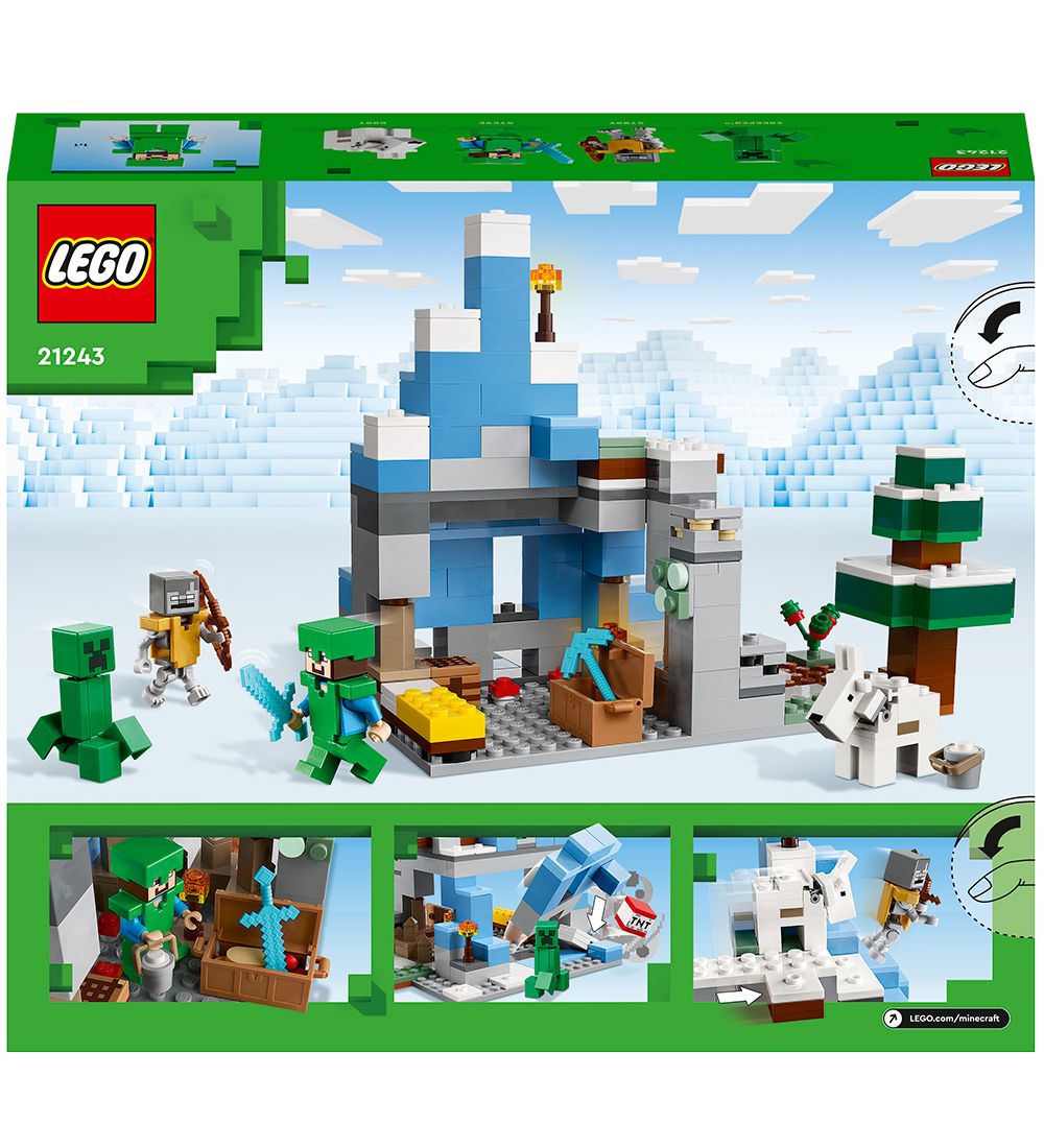 LEGO® Minecraft - De Frosne Tinder 21243 - 304 Dele