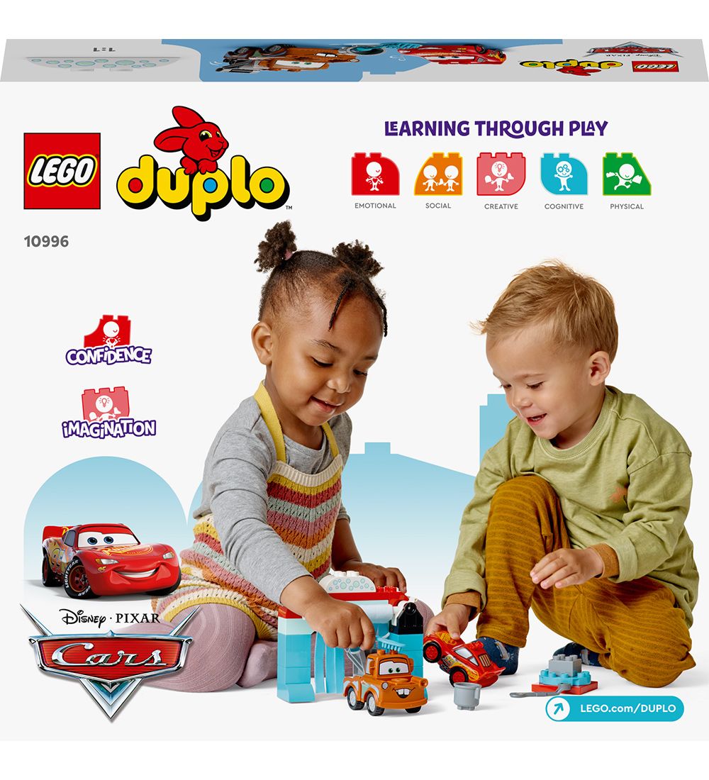 LEGO® DUPLO Disney - Biler - Lynet McQueen og Bumle... 10996 - 2