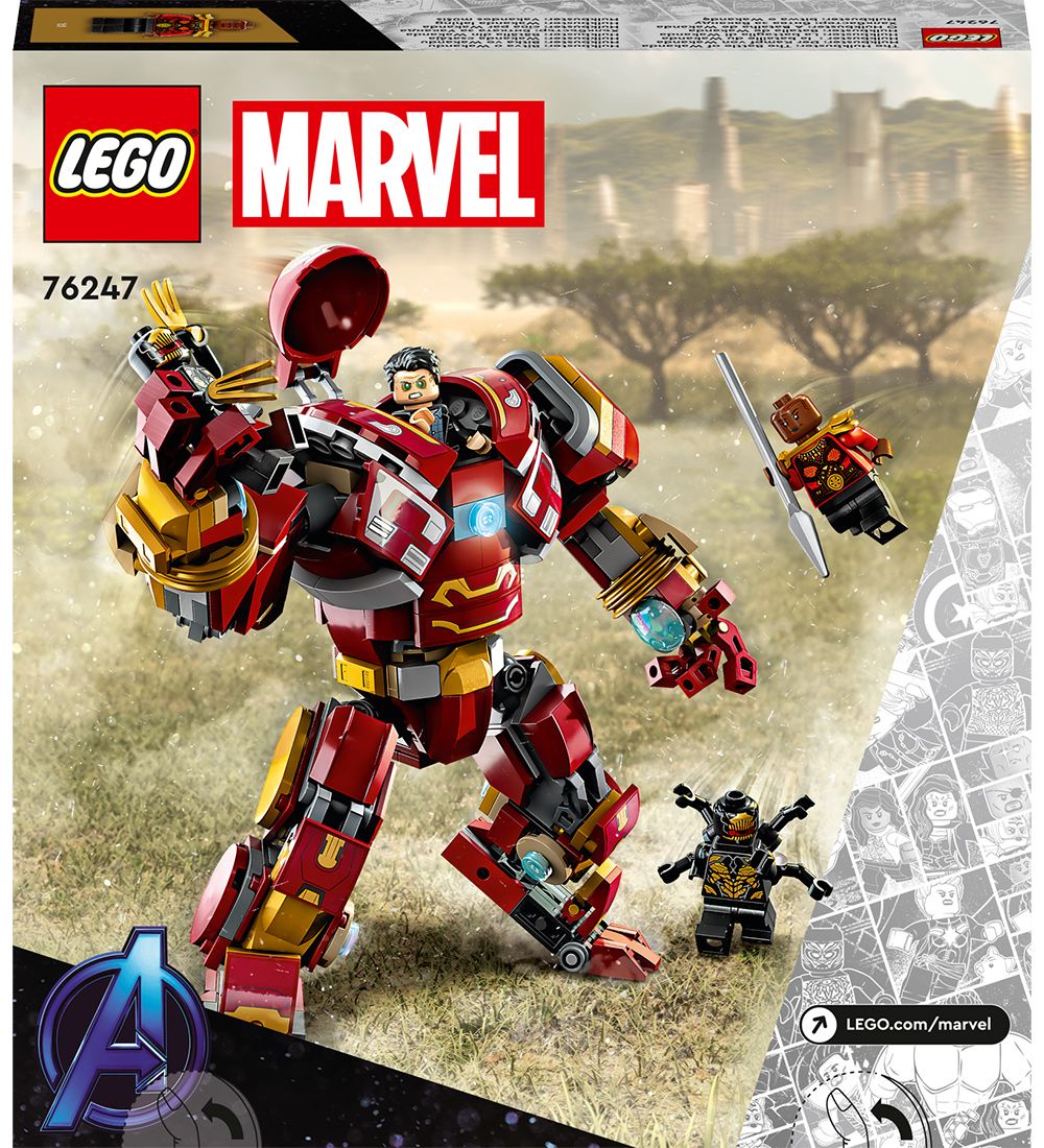 LEGO® Marvel - Hulkbuster: Slaget Om Wakanda 76247 - 385 Dele