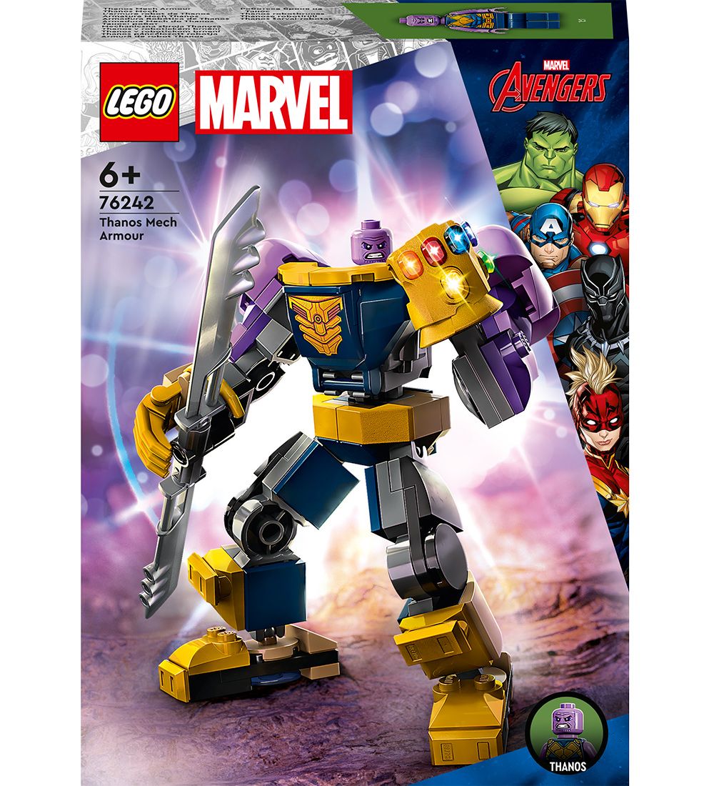 LEGO Marvel Avengers - Thanos' Kamprobot 76242 - 113 Dele